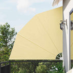 Balkon Sichtschutz Sand 210 x 210 cm Polyester