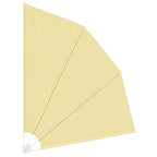 Balkon Sichtschutz Sand 210 x 210 cm Polyester