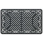 Garten Essgruppe 5 pcs Schwarz Aluminium