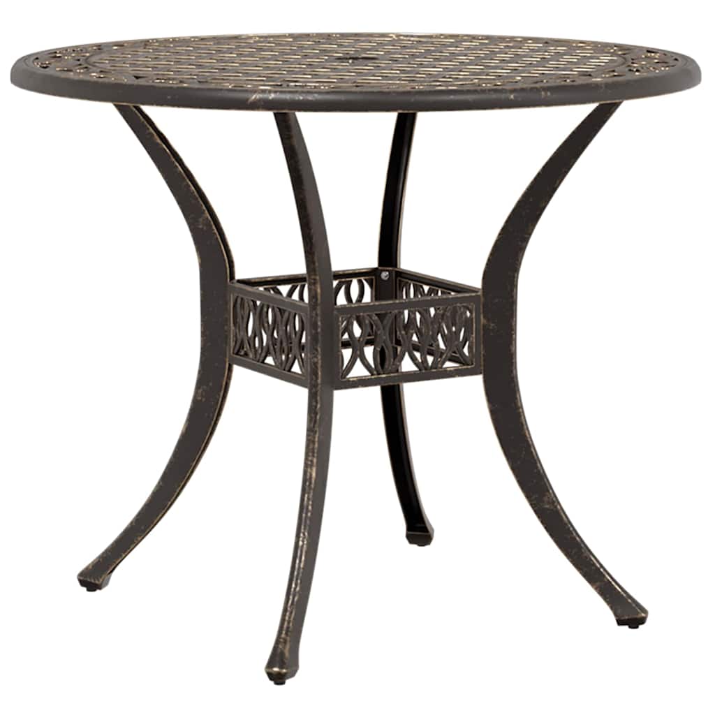 Garten Essgruppe 7 pcs Bronze Aluminium
