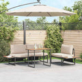 Gartentisch Braun 100 x 55 x 70 cm Holz