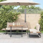Gartentisch Braun 100 x 55 x 70 cm Holz