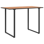 Gartentisch Braun 100 x 55 x 70 cm Holz