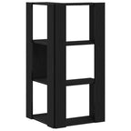 Bücherregal Schwarz Eichen-Optik 50 x 50 x 102 cm