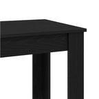 Bartisch Schwarz Eichen-Optik 51 x 50 x 103,5 cm Holzwerkstoff