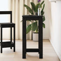 Bartisch Schwarz Eichen-Optik 51 x 50 x 103,5 cm Holzwerkstoff