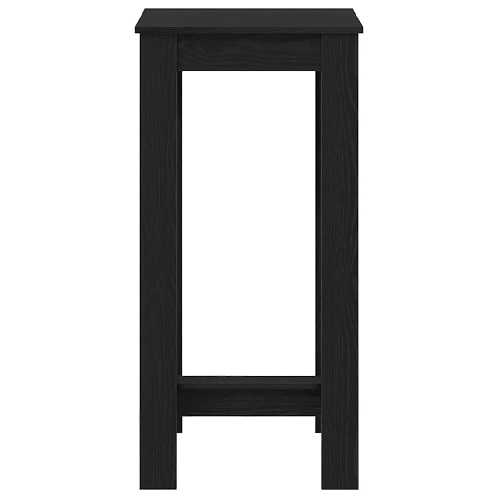 Bartisch Schwarz Eichen-Optik 51 x 50 x 103,5 cm Holzwerkstoff