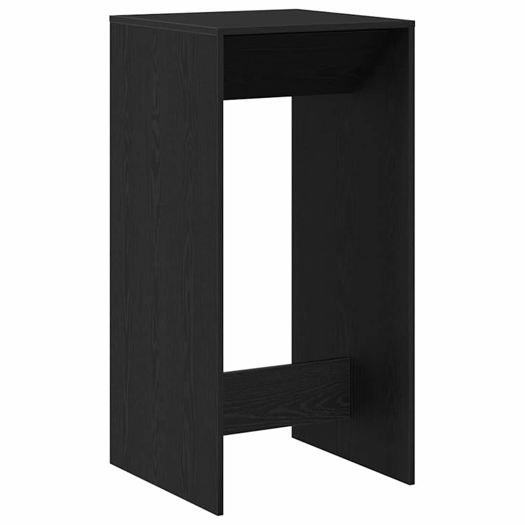 Bartisch Schwarz Eichen-Optik 51 x 50 x 103,5 cm Holzwerkstoff