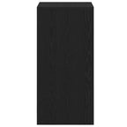 Bartisch Schwarz Eichen-Optik 51 x 50 x 103,5 cm Holzwerkstoff