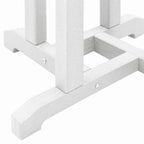 Bartisch Weiß 55 x 55 x 107 cm Polyethylen