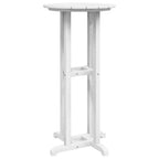 Bartisch Weiß 55 x 55 x 107 cm Polyethylen
