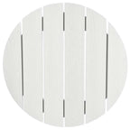 Bartisch Weiß 55 x 55 x 107 cm Polyethylen