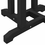 Bartisch Schwarz 55 x 55 x 107 cm Polyethylen