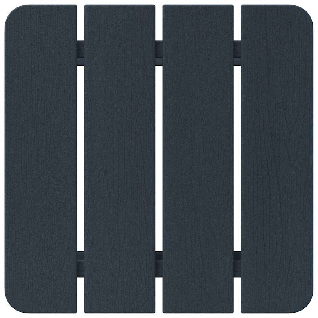 Beistelltisch Marineblau 38 x 38 x 46 cm Polyethylen