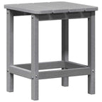 Beistelltisch Hellgrau 38 x 38 x 46 cm Polyethylen