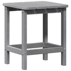 Beistelltisch Hellgrau 38 x 38 x 46 cm Polyethylen