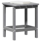 Beistelltisch Hellgrau 38 x 38 x 46 cm Polyethylen