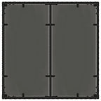 Garten Essgruppe 5 pcs Schwarz Poly-Rattan