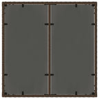Garten Essgruppe 7 pcs Braun Poly-Rattan