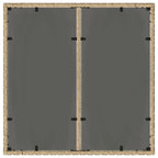 Garten Essgruppe 5 pcs Beige Poly-Rattan