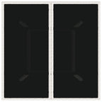 Garten Essgruppe 5 pcs Hellgrau Poly-Rattan