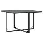 Garten Essgruppe 5 pcs Schwarz Stahl