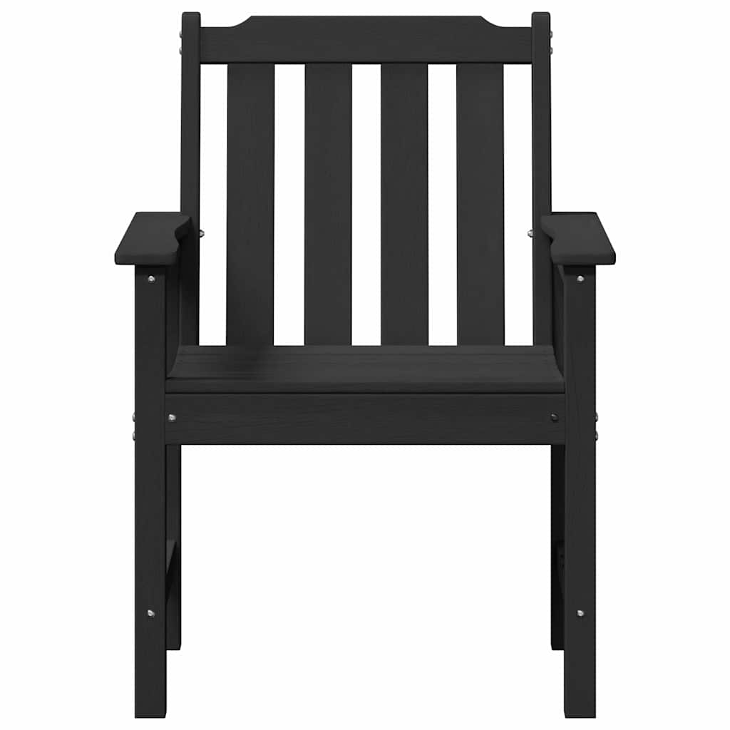 Gartenstuhl 4 pcs Schwarz 65,5 x 59 x 88 cm Polyethylen