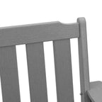 Gartenstuhl 6 pcs Hellgrau 65,5 x 59 x 88 cm Polyethylen