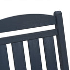 Schaukelstuhl 2 pcs Marineblau 92 x 70 x 108 cm Polyethylen