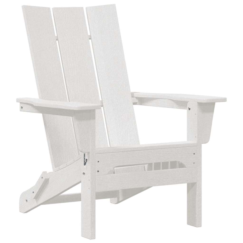 Gartenstuhl 2 pcs Weiß 80,5 x 74,5 x 92 cm Polyethylen