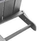 Gartenstuhl 2 pcs Hellgrau 80,5 x 74,5 x 92 cm Polyethylen