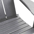 Gartenstuhl 2 pcs Hellgrau 80,5 x 74,5 x 92 cm Polyethylen