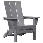 Gartenstuhl 2 pcs Hellgrau 80,5 x 74,5 x 92 cm Polyethylen