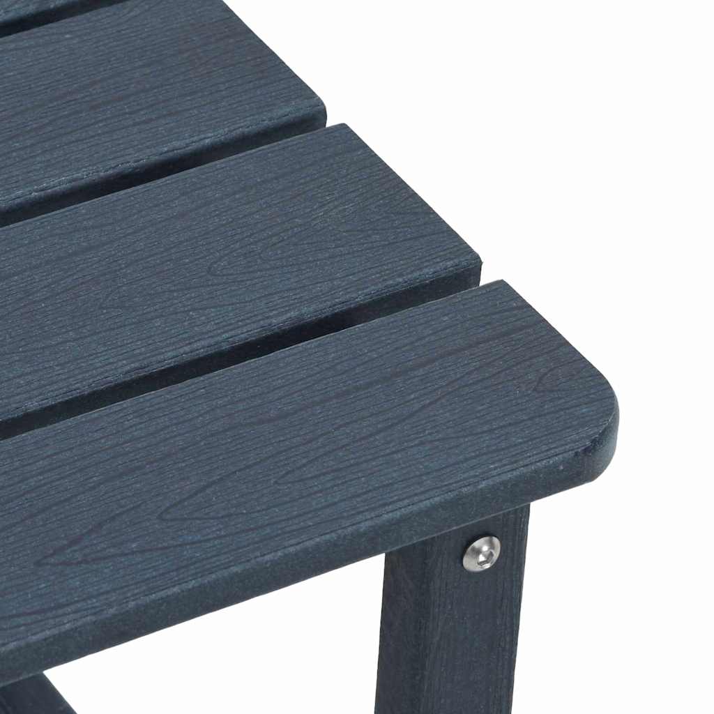 Gartenstuhl 3 pcs Marineblau 80,5 x 74,5 x 92 cm Polyethylen
