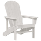 Gartenstuhl 2 pcs Weiß 82 x 74 x 92 cm Polyethylen