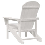 Gartenstuhl 2 pcs Weiß 82 x 74 x 92 cm Polyethylen