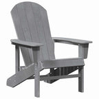 Gartenstuhl 2 pcs Hellgrau 82 x 74 x 92 cm Polyethylen