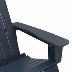 Adirondack Schaukelstühle 2 pcs Marineblau HDPE