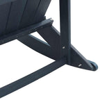Adirondack Schaukelstühle 2 pcs Marineblau HDPE