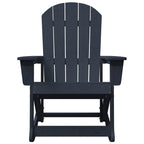 Adirondack Schaukelstühle 2 pcs Marineblau HDPE