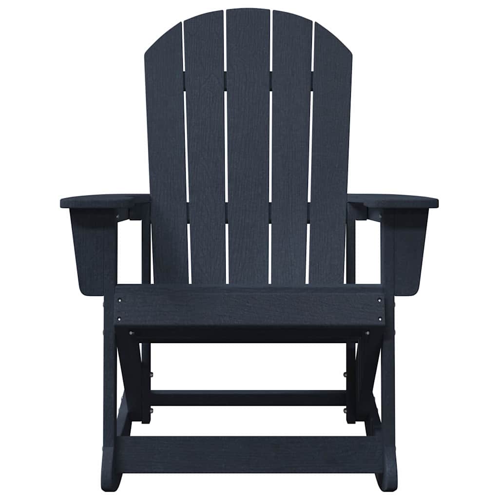 Adirondack Schaukelstühle 2 pcs Marineblau HDPE