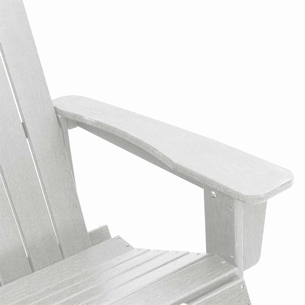 Garten-Lounge-Set 3 pcs Weiß HDPE