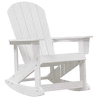 Garten-Lounge-Set 3 pcs Weiß HDPE