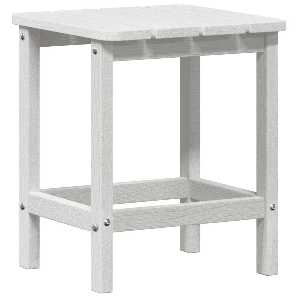 Garten-Lounge-Set 3 pcs Weiß HDPE