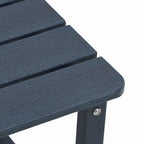 Garten-Lounge-Set 3 pcs Marineblau HDPE