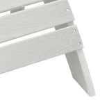 Gartenstuhl 2 pcs Weiß 83 x 74 x 92 cm Polyethylen