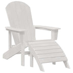 Gartenstuhl 2 pcs Weiß 83 x 74 x 92 cm Polyethylen