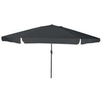 Garten-Sonnenschirm Anthrazit 394 x 394 x 248 cm