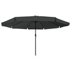 Garten-Sonnenschirm Anthrazit 394 x 394 x 248 cm
