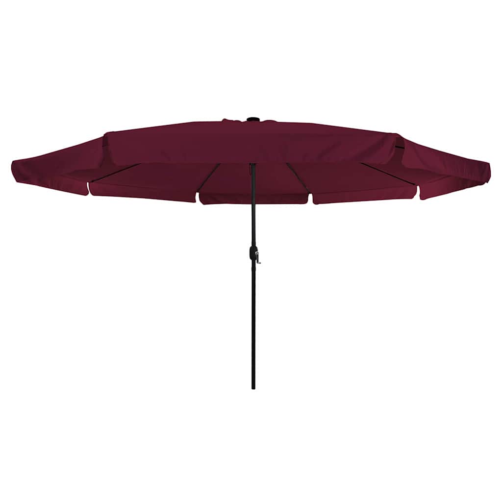 Garten-Sonnenschirm Bordeauxrot 395 x 395 x 245 cm Polyester
